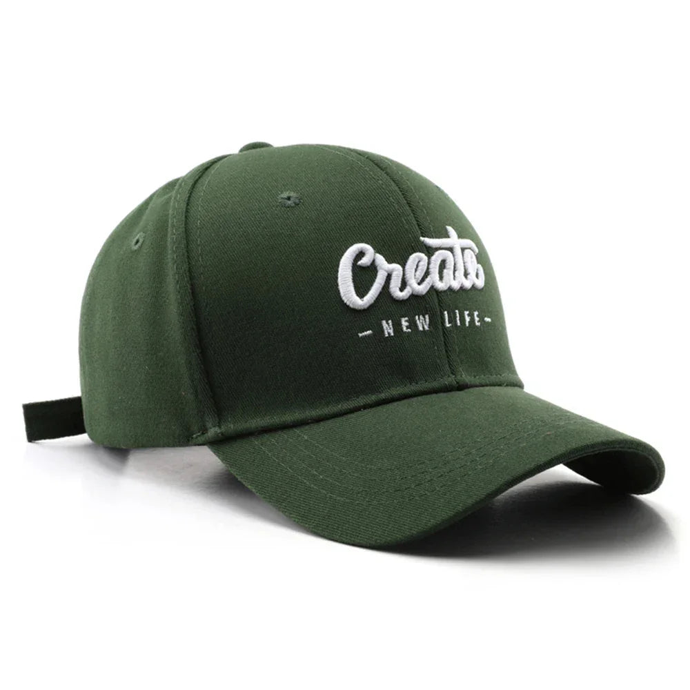 Casquette create vert