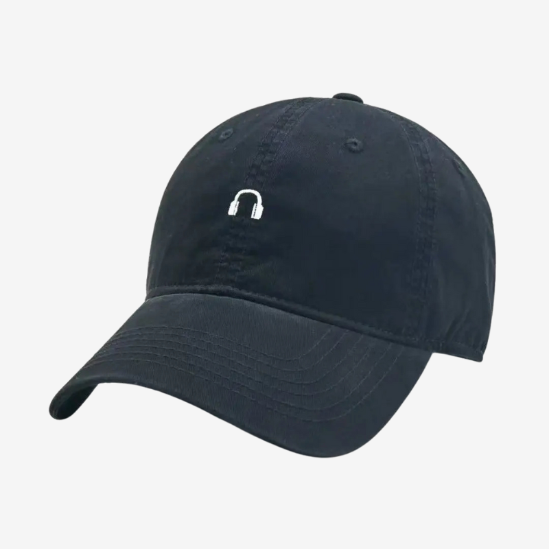 Casquette dj noir