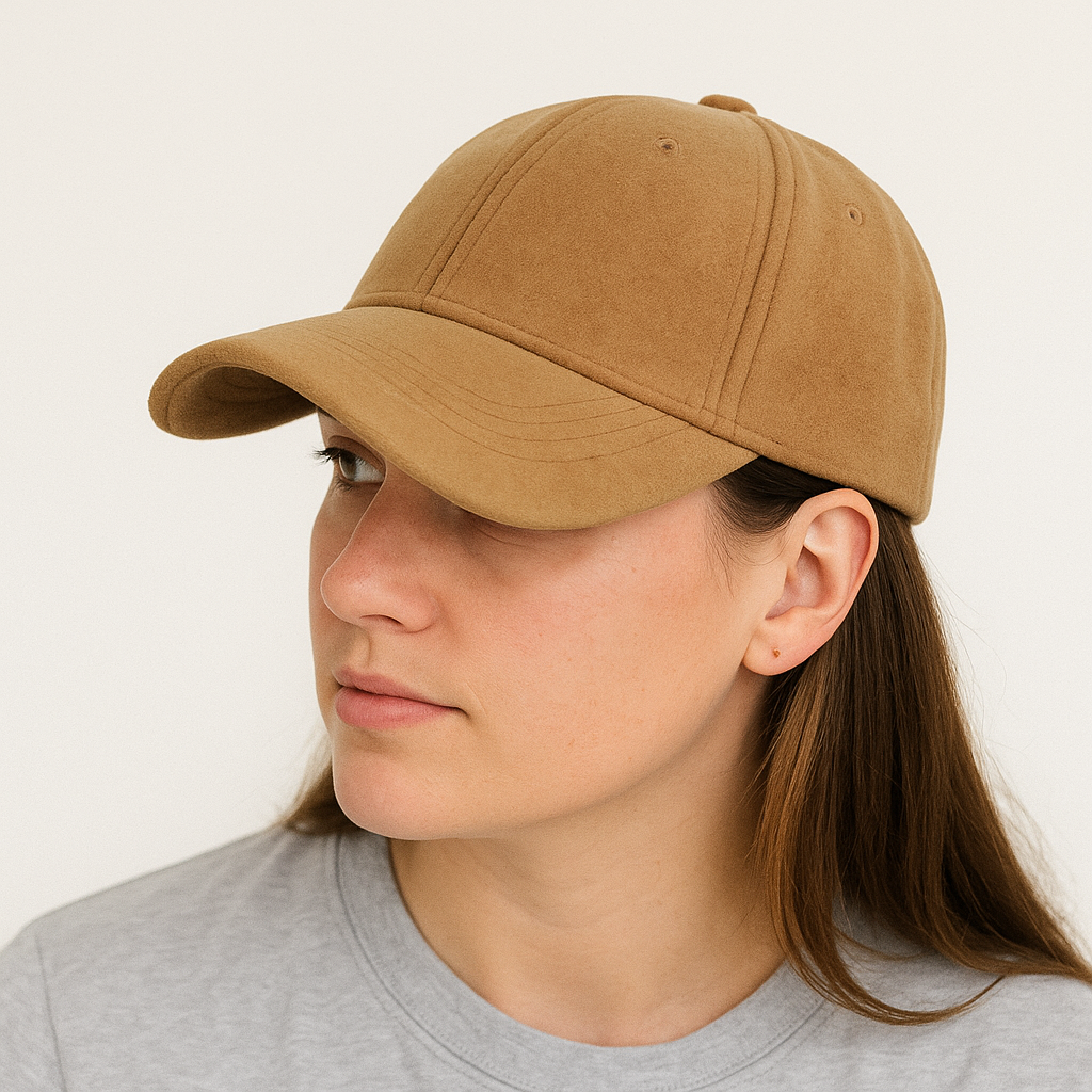 Casquette en daim