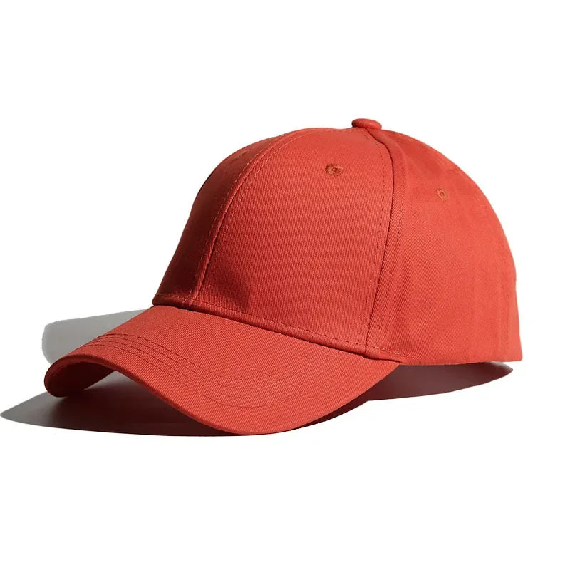 Casquette femme queue de cheval orange