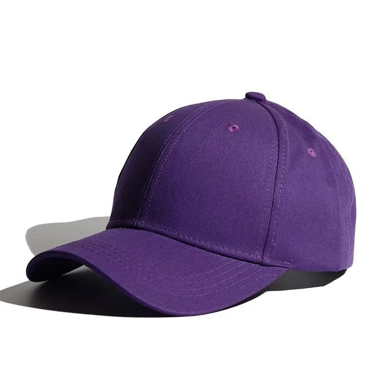 Casquette femme queue de cheval violet
