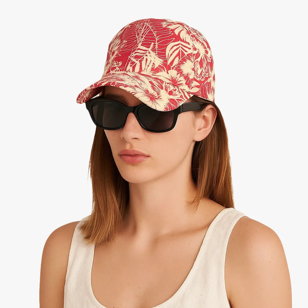 Casquette femme tropicale