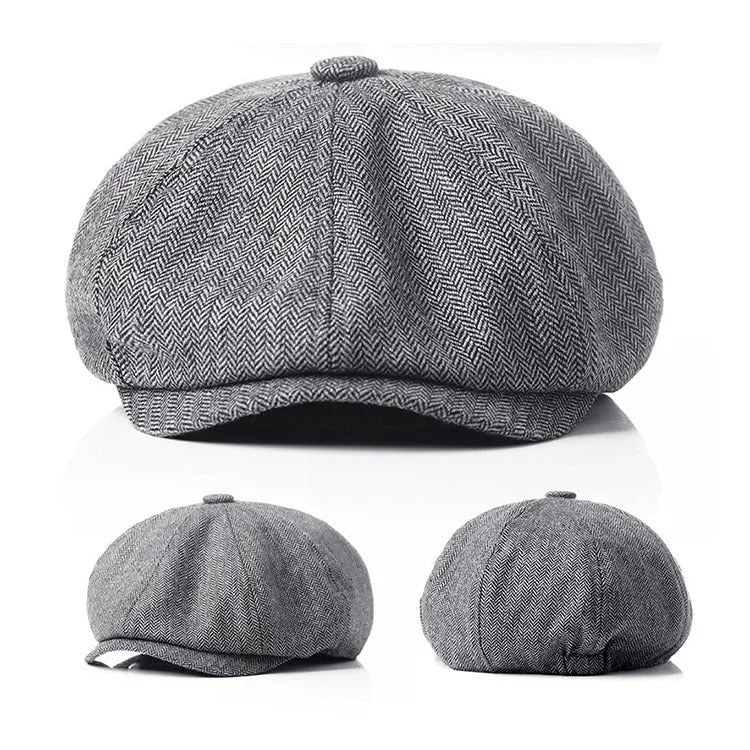 Casquette gavroche à chevrons