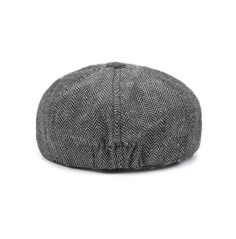 Casquette gavroche à chevrons