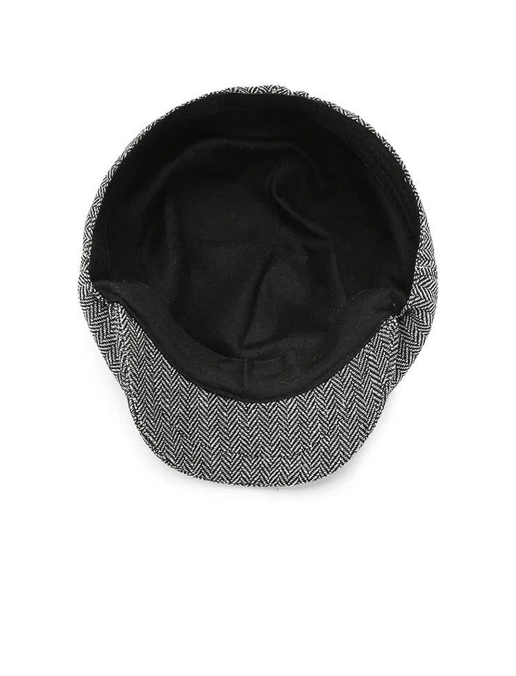 Casquette gavroche à chevrons