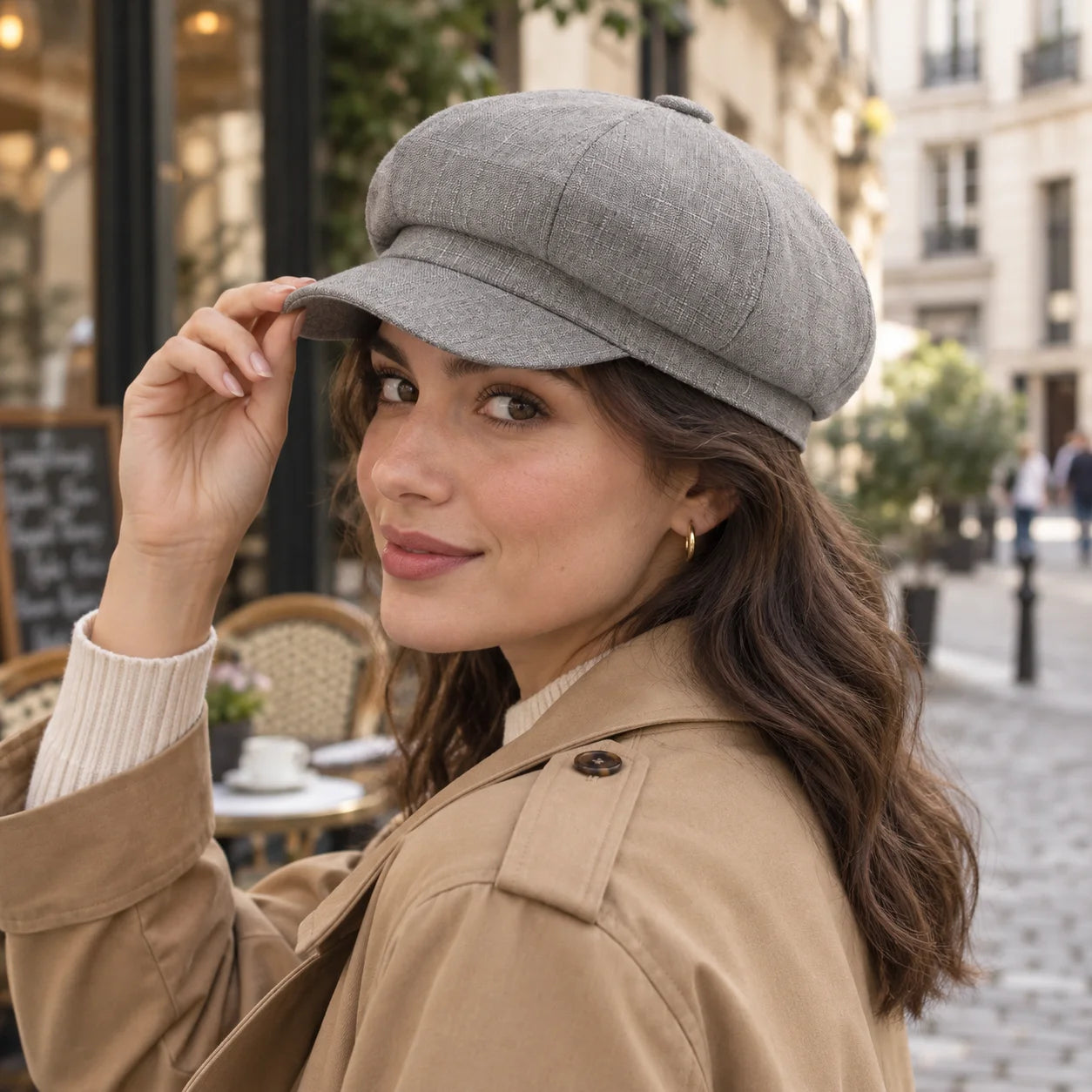 Casquette gavroche toile