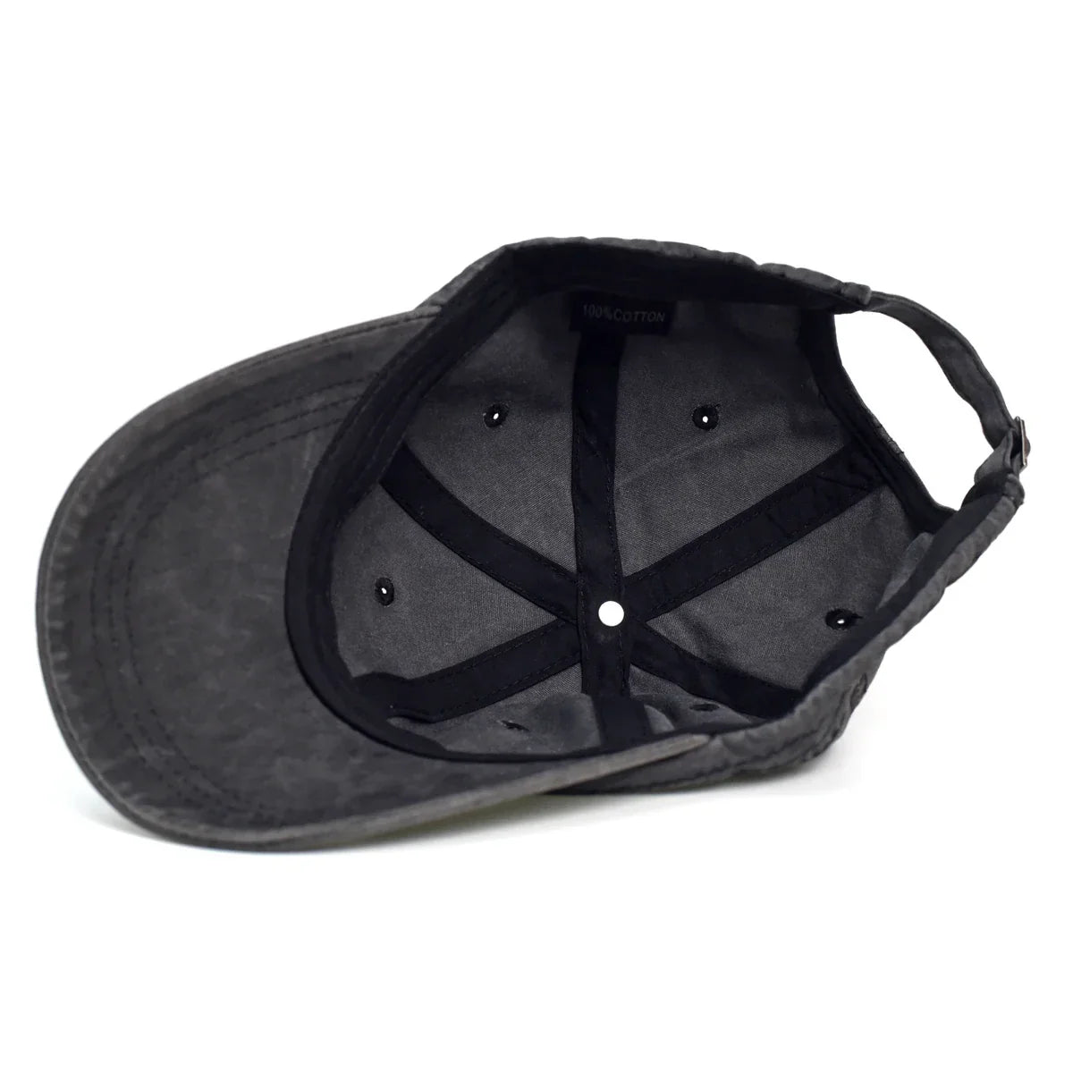 Casquette homme coton délavé