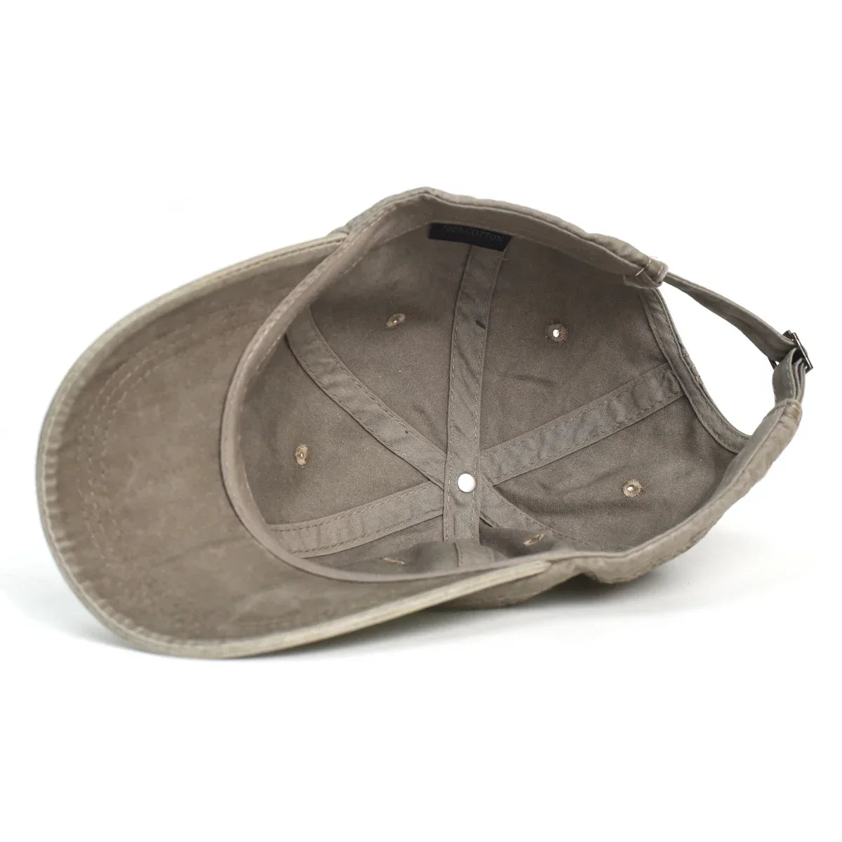 Casquette homme coton délavé