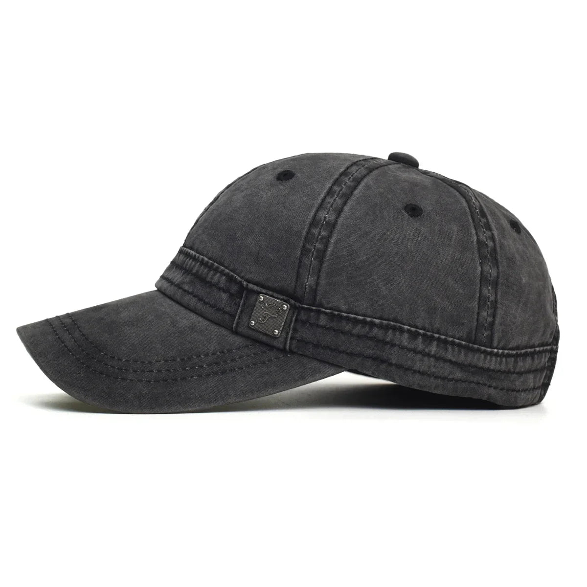 Casquette homme coton délavé