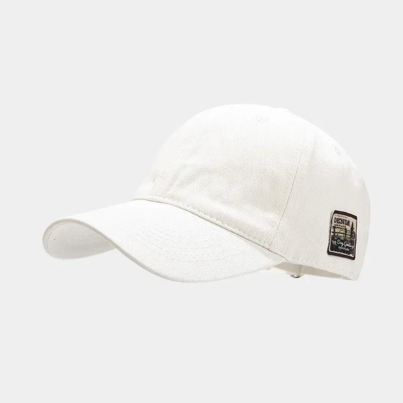 Casquette homme unie blanc