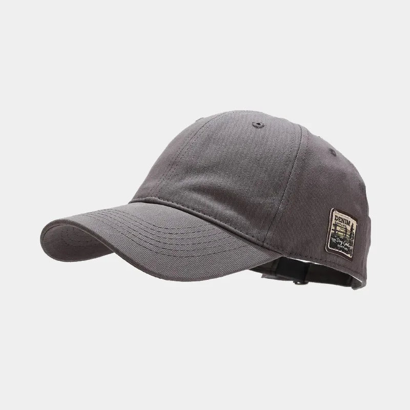 Casquette homme unie gris