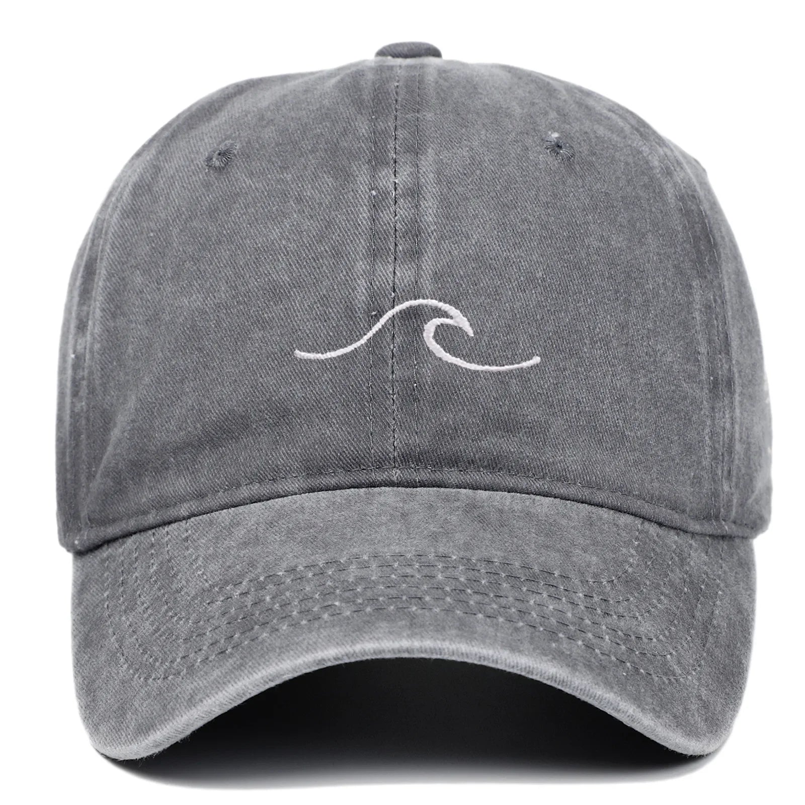 Casquette la vague gris