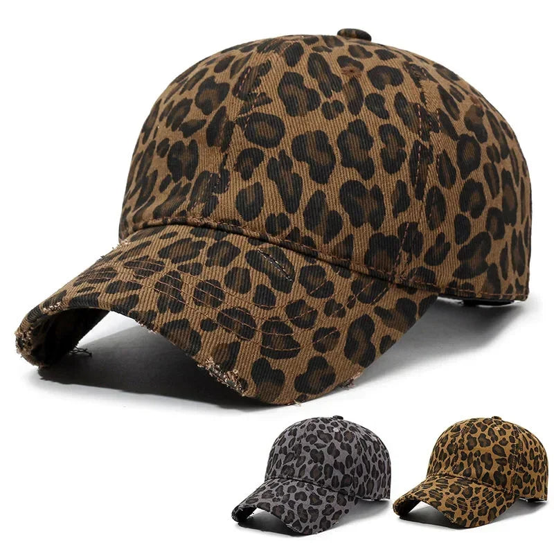 Casquette léopard