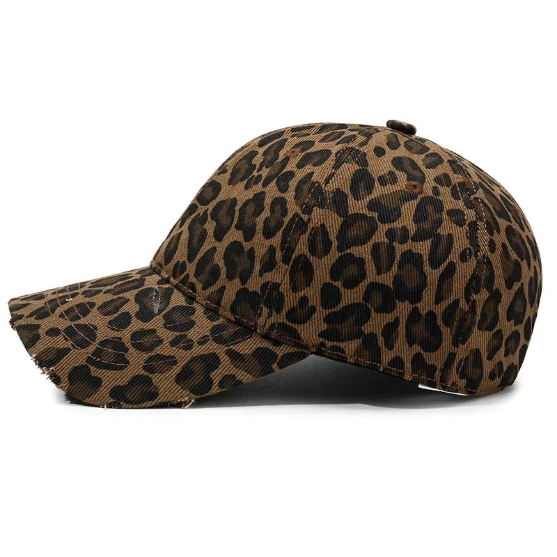 Casquette léopard