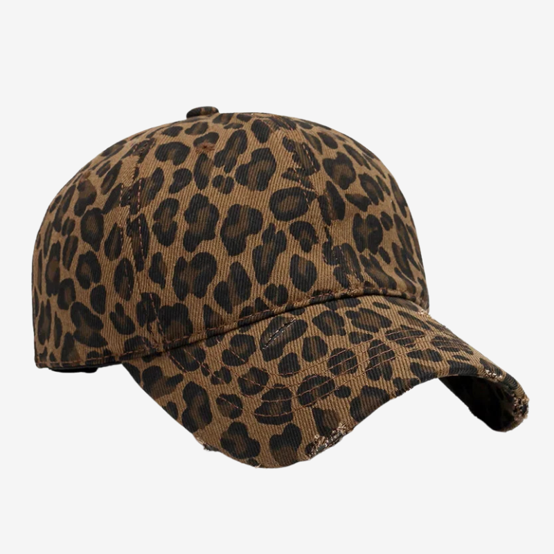 Casquette léopard