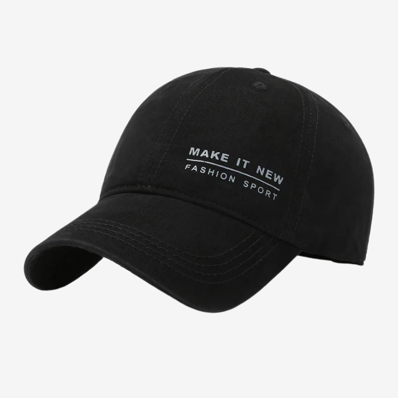 Casquette make it new noir