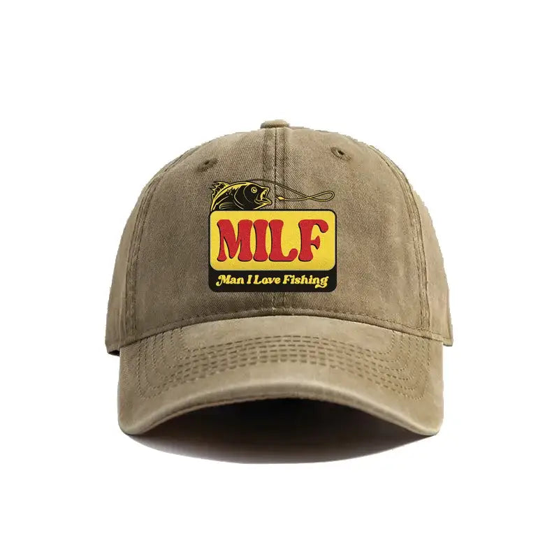 Casquette milf fishing beige