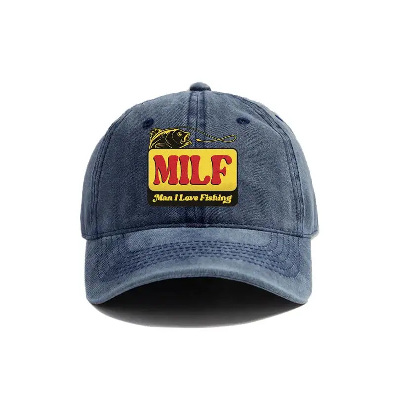 Casquette milf fishing bleu