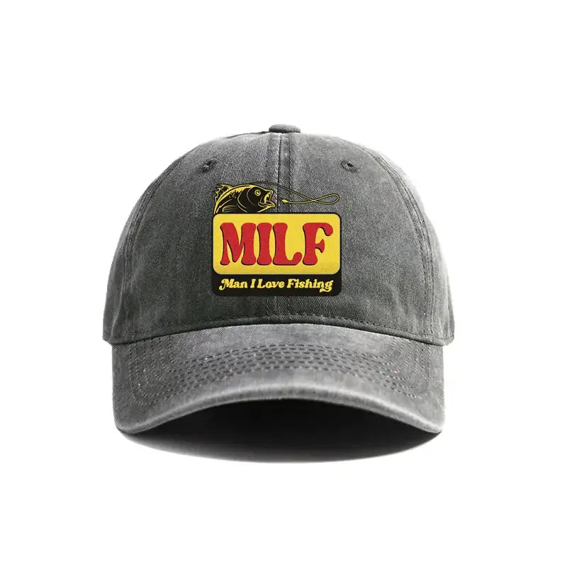 Casquette milf fishing gris