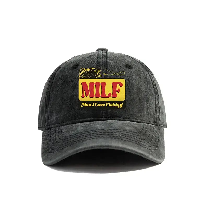 Casquette milf fishing noir