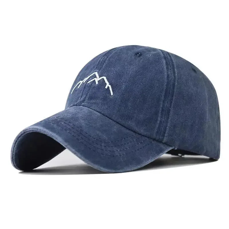 Casquette montagne bleu foncé