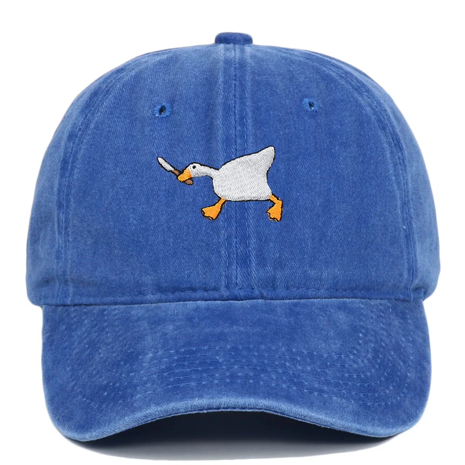 Casquette oie bleu