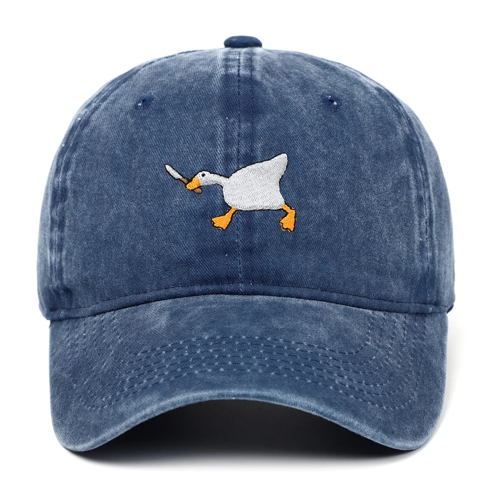 Casquette oie bleu foncé
