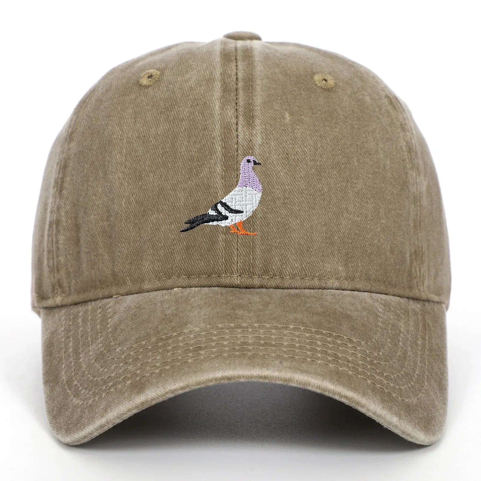 Casquette pigeon beige