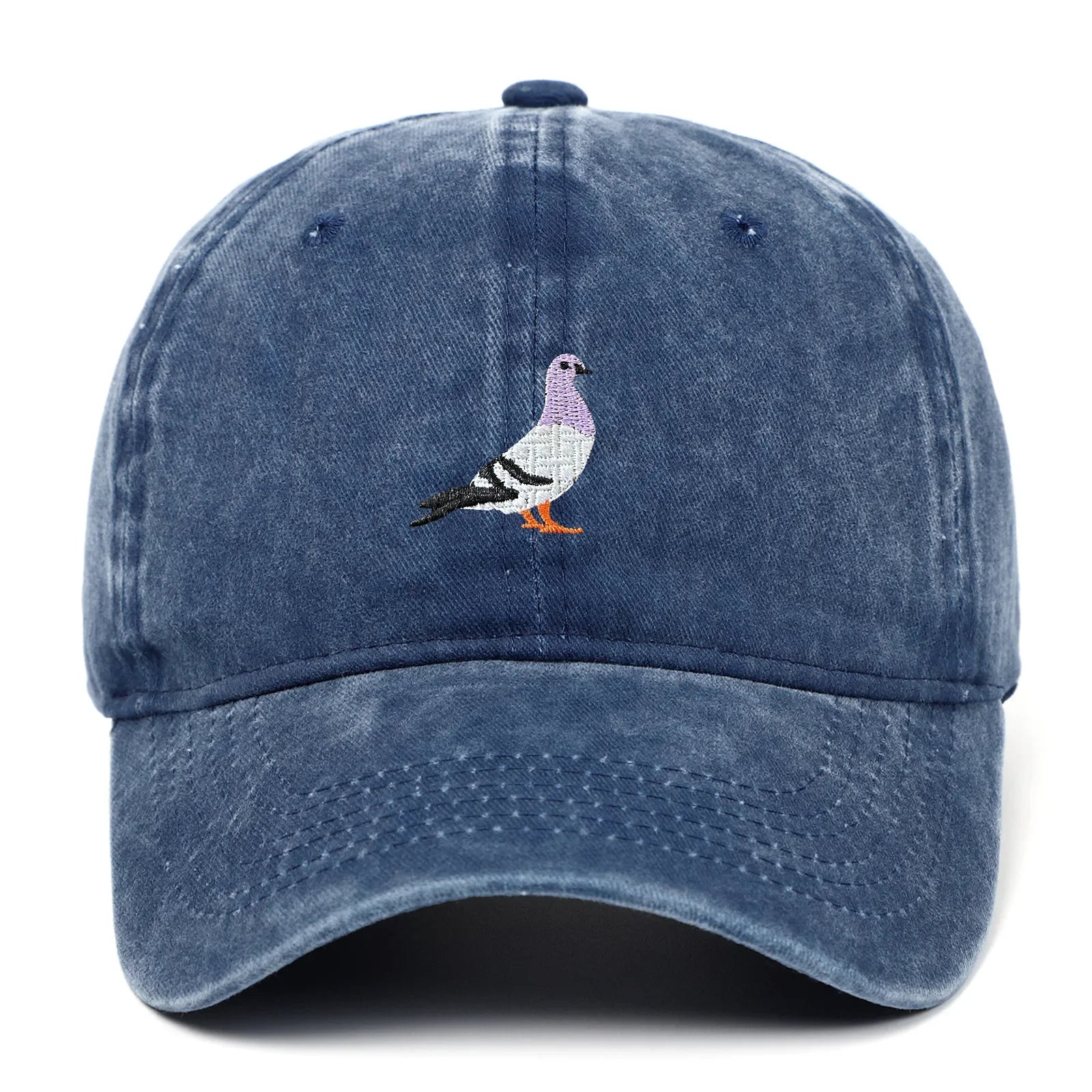 Casquette pigeon bleu