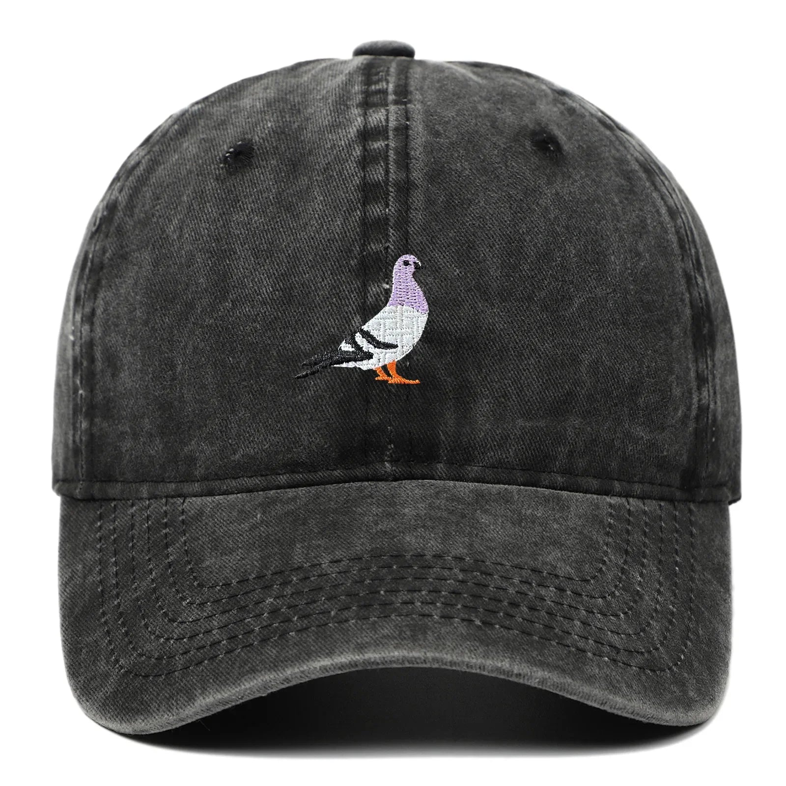 Casquette pigeon noir