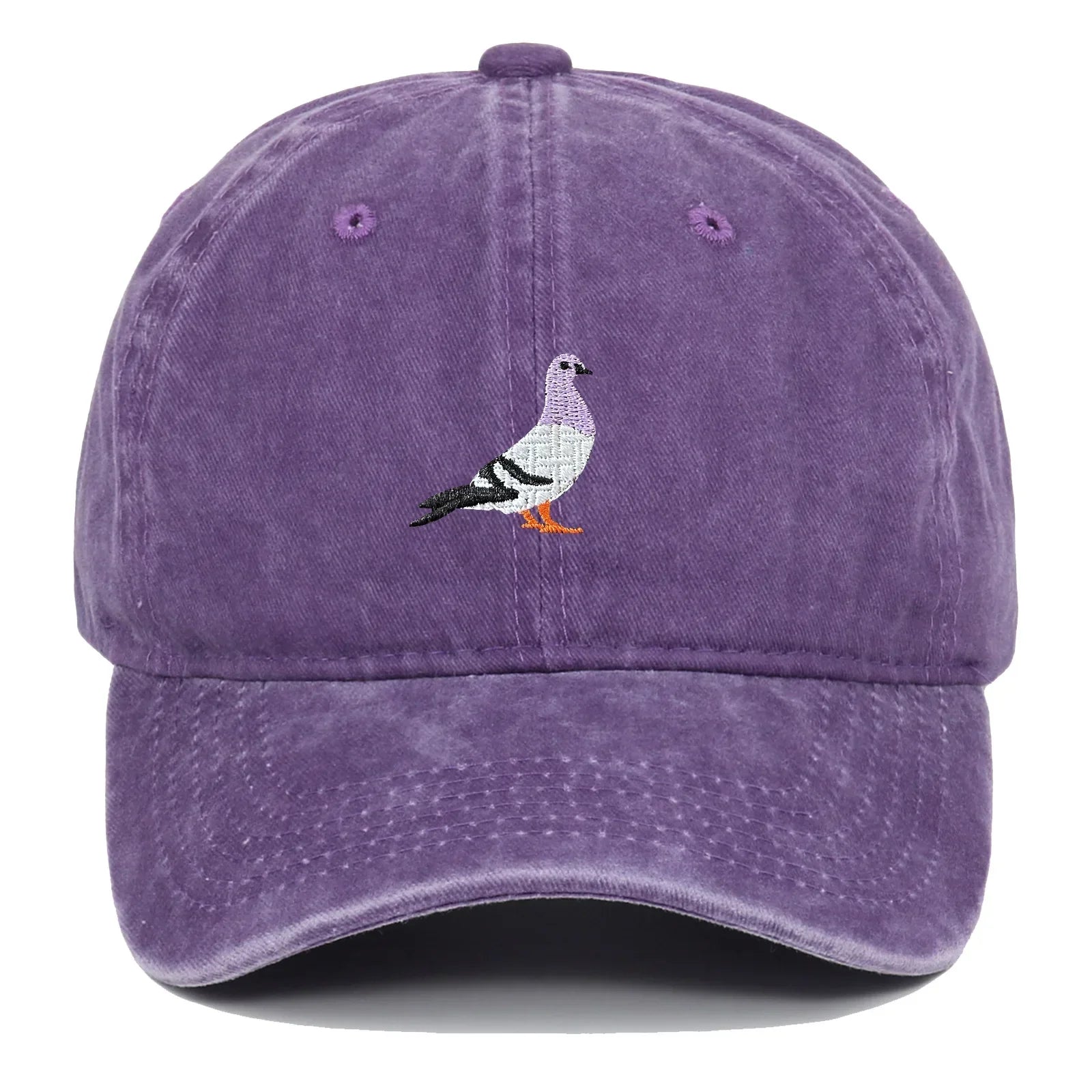 Casquette pigeon violet