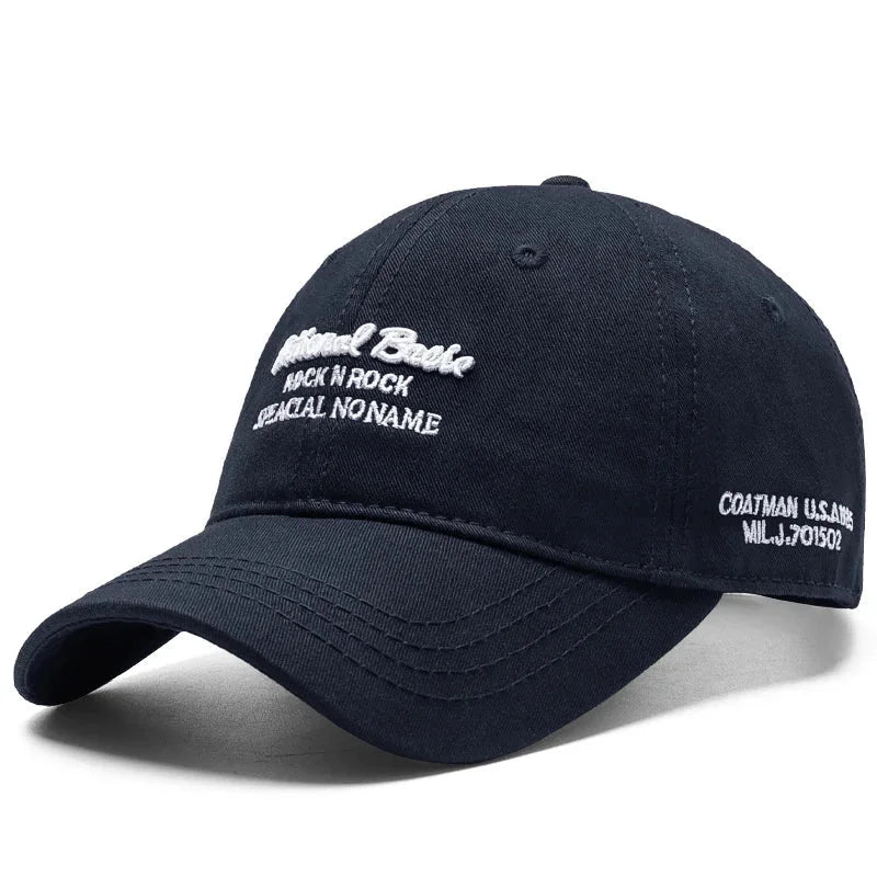 Casquette rock n rock bleu / 60-65 cm