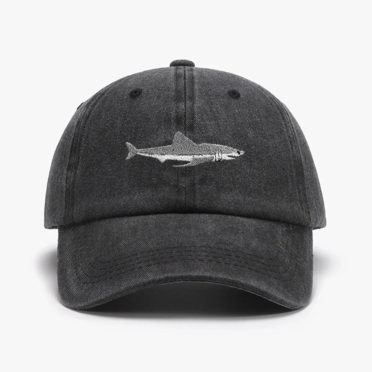 Casquette shark noir