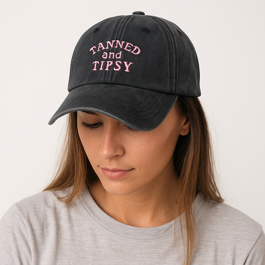 Casquette tanned and tipsy