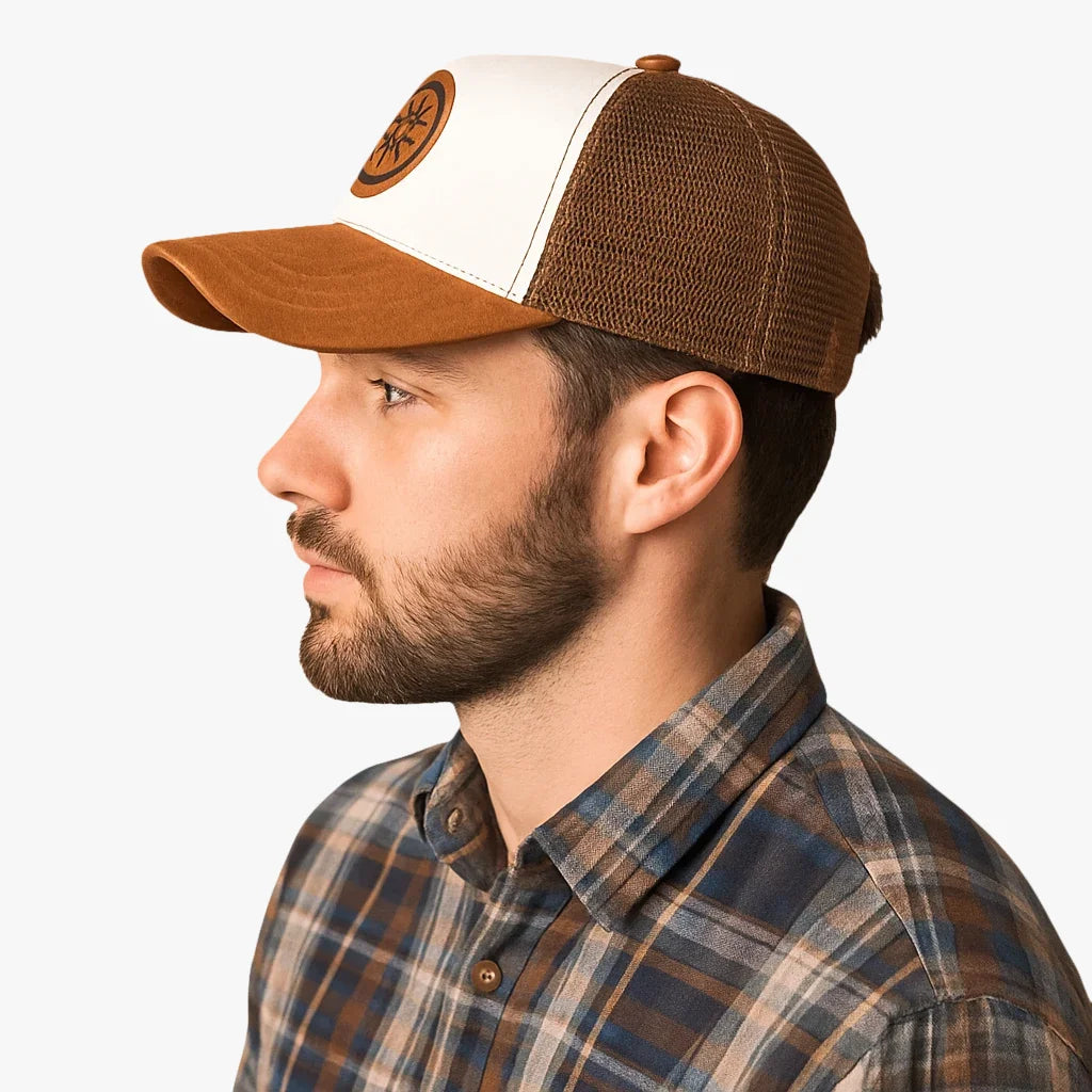 Casquette trucker homme bicolore