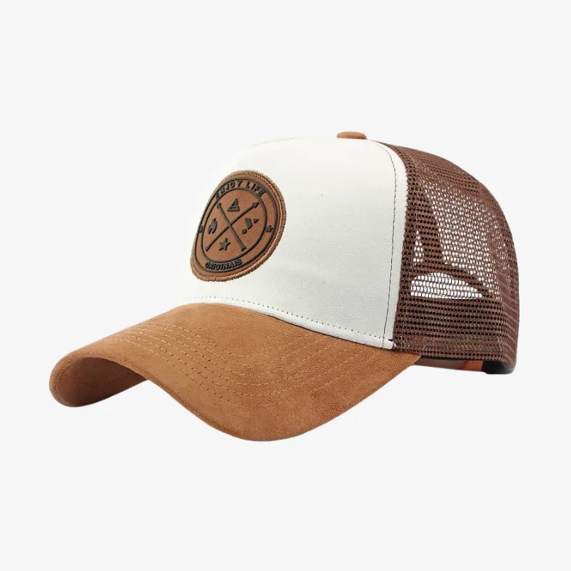 Casquette trucker homme bicolore