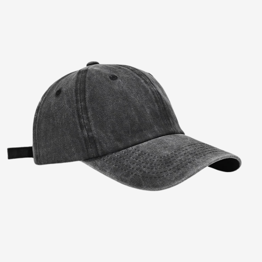 Casquette unie délavée