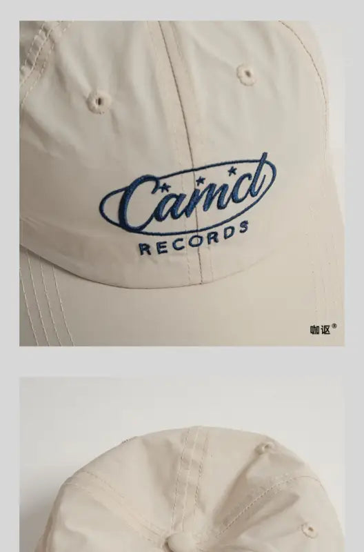 Casquette vintage pastel