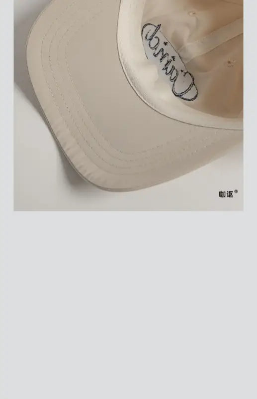 Casquette vintage pastel