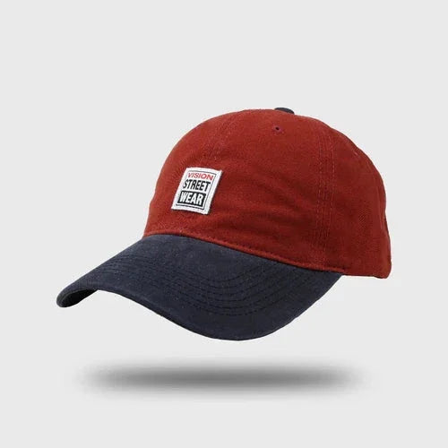 Casquette vision street wear rouge