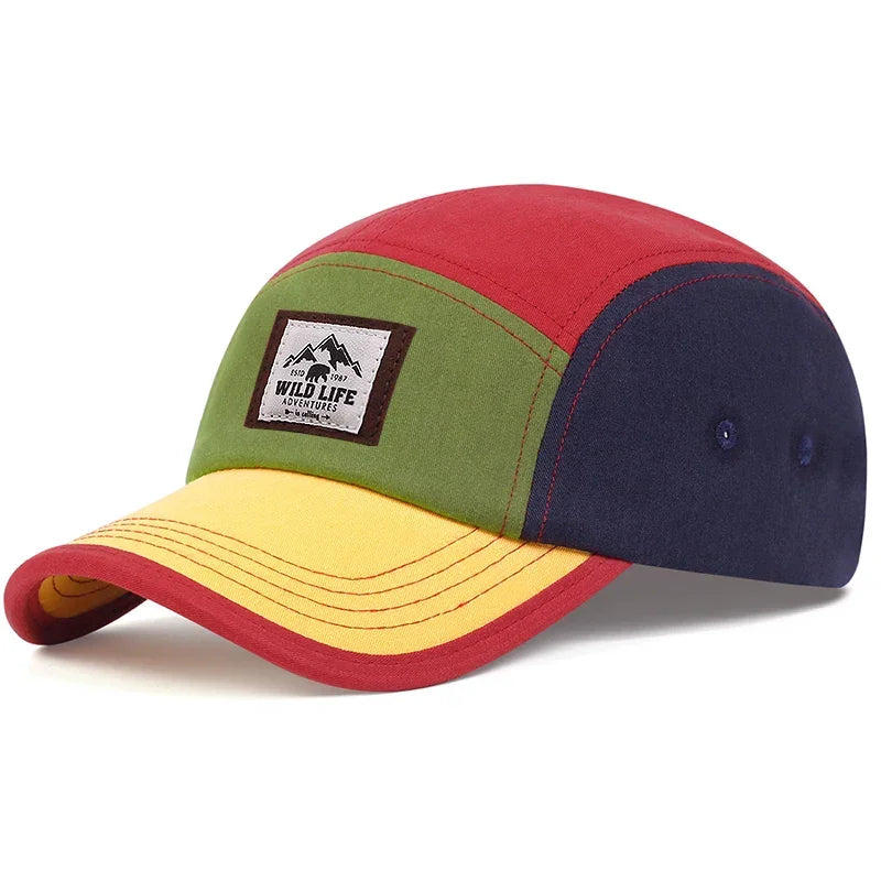 Casquette wild life jaune