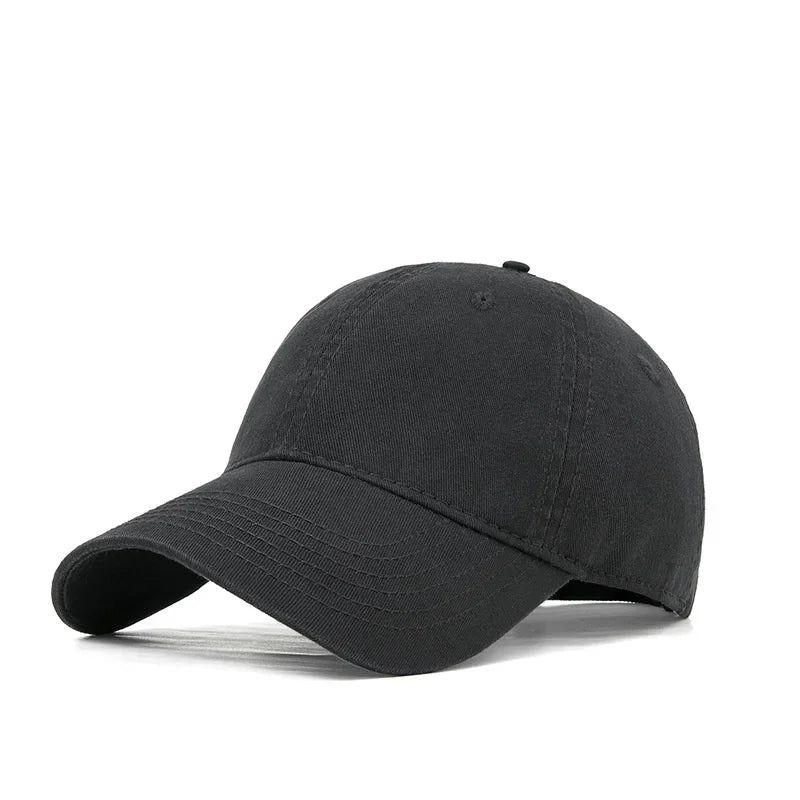 Casquette homme noir / 55-60cm