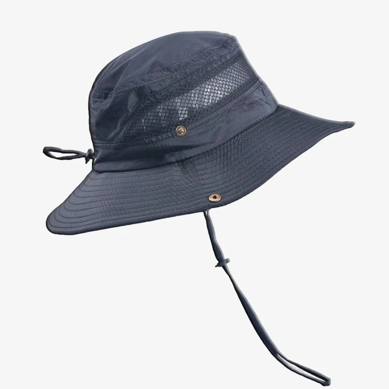 Chapeau aventurier bleu foncé