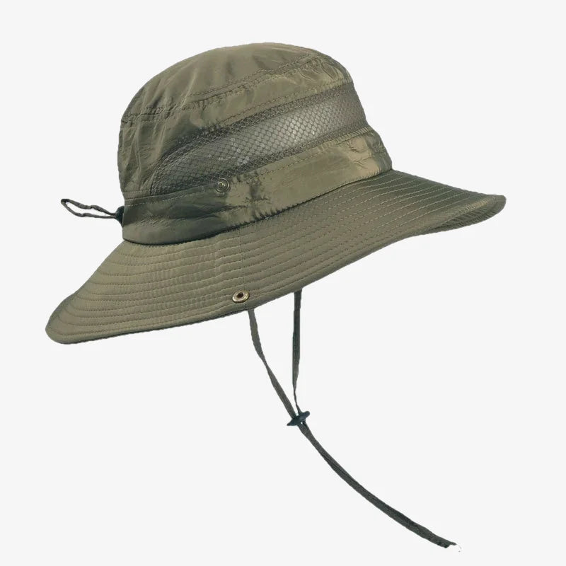 Chapeau aventurier kaki