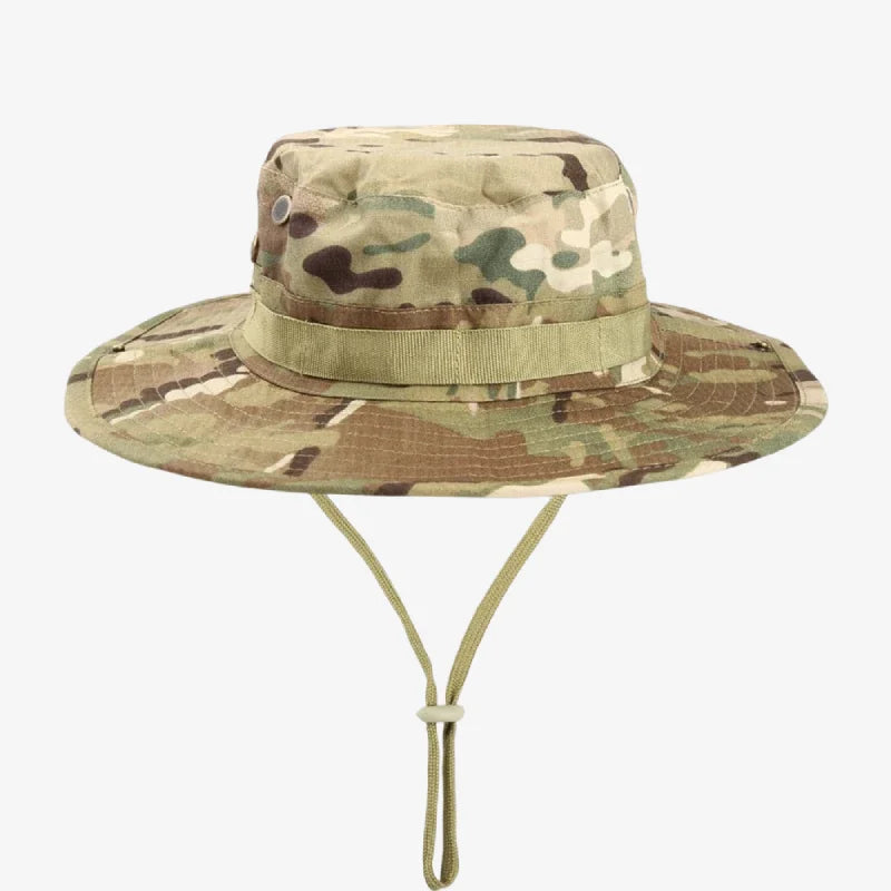 chapeau bob militaire de type trellis