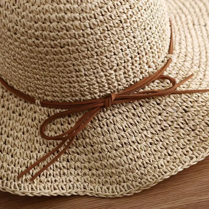 Chapeau de plage crochet