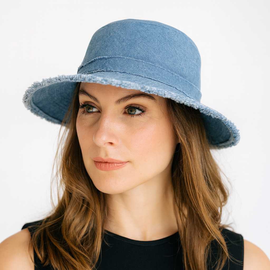 Chapeau chapeau en jean