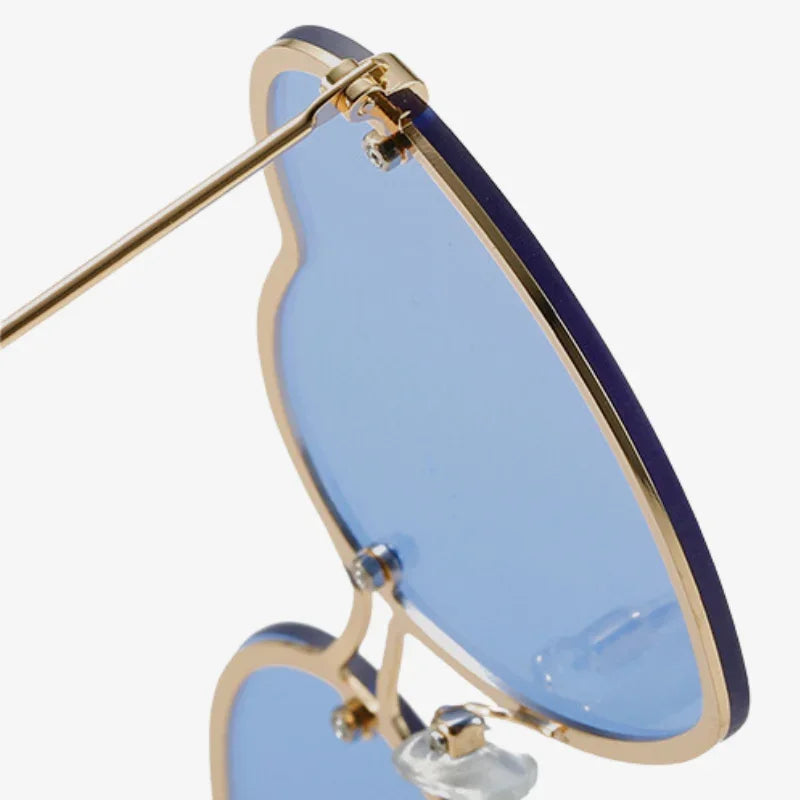 Lunettes de soleil coeur