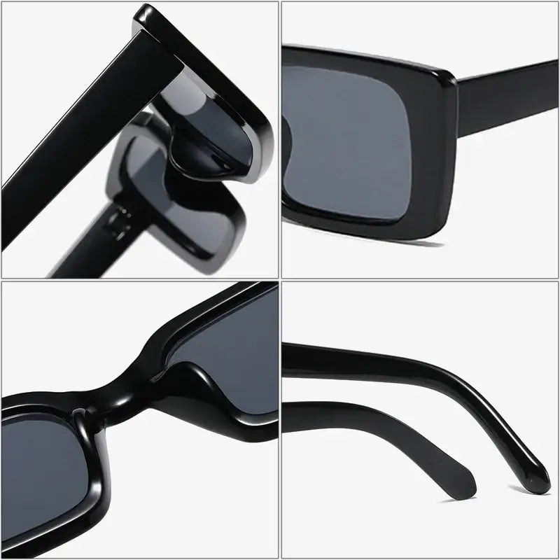 Lunettes de soleil femme rectangulaires