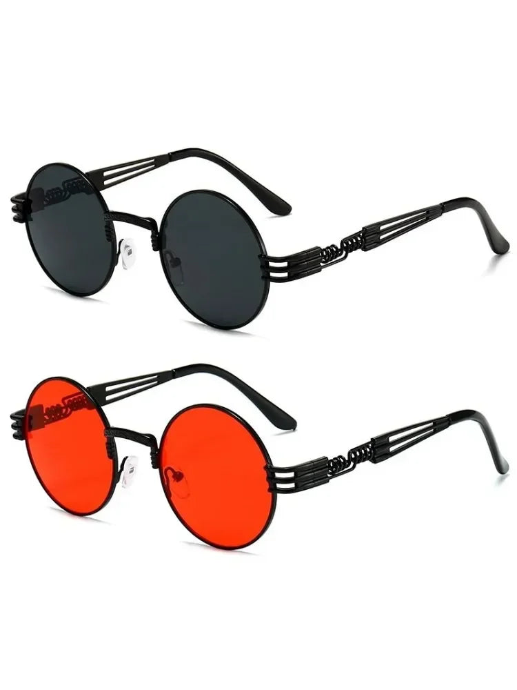 Lunettes de soleil homme rondes
